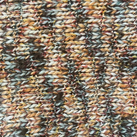 Coco + Jaimeson LIKE NEW multicolor wide neck slouchy wool blend sweater size S - Picture 6 of 6